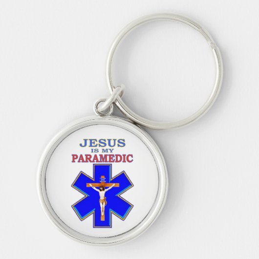 JEZUS IS MIJN PARAMEDICUS SLEUTELHANGER (Voorkant)