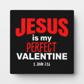 JEZUS IS MIJN PERFECTE VALENTIJN CHRISTELIJK FOTOPLAAT (Voorkant)