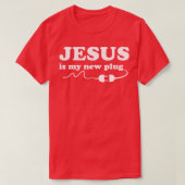 Jezus is mijn Plug T-shirt (Design voorkant)