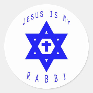 Jezus is mijn rabbijn Sticker