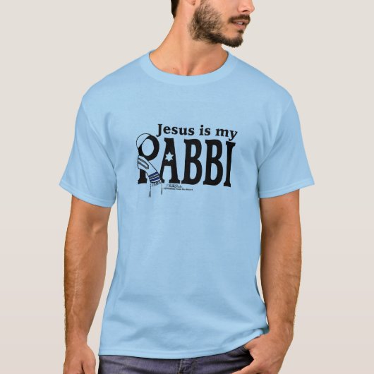 Jezus is mijn RABBIJN T-shirt (Voorkant)