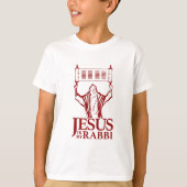 Jezus is mijn rabbijn T-shirt voor jongens (Voorkant)