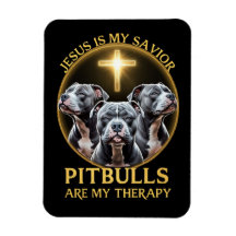 Jezus is mijn redder Pitbulls zijn mijn therapie g