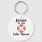 Jezus is mijn redder. sleutelhanger (Voorkant)