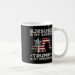 Jezus is mijn redder Trump is mijn President 2024 Koffiemok