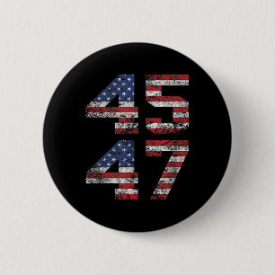 Jezus is mijn redder Trump is mijn president Ameri Ronde Button 5,7 Cm