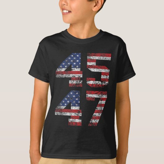 Jezus is mijn redder Trump is mijn president Ameri T-shirt (Voorkant)
