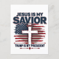 Jezus is mijn redder Trump is mijn president Grapp
