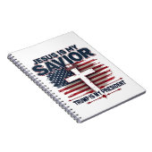 Jezus is mijn redder Trump is mijn president Grapp Notitieboek (Rechterzijde)