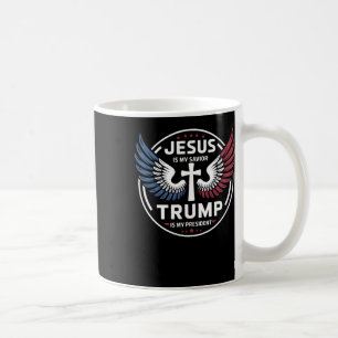 Jezus is mijn Redder Trump is mijn President - Pat Koffiemok