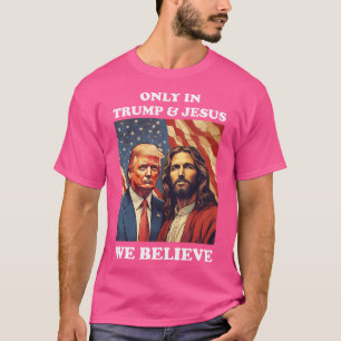 Jezus is mijn Redder Trump is mijn President Pro R T-shirt