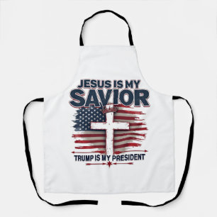 Jezus is mijn redder Trump is mijn President Schort