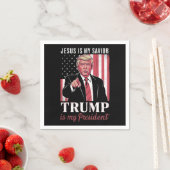 Jezus is mijn redder Trump is mijn President verki Servet (Insitu)