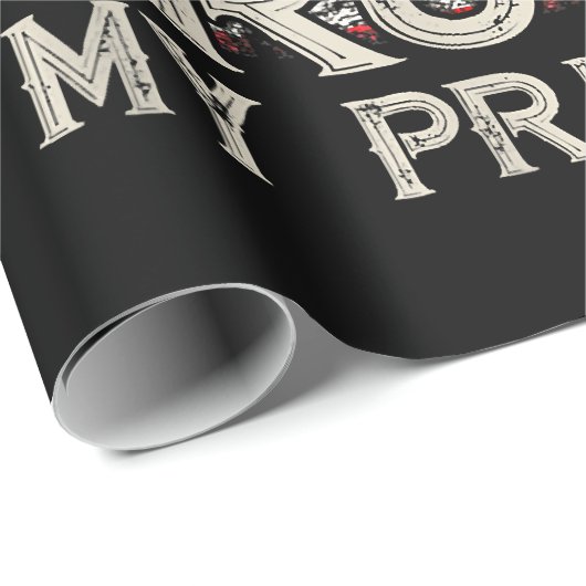 Jezus is mijn redder Trump mijn President Amerikaa Cadeaupapier (Rol Hoek)