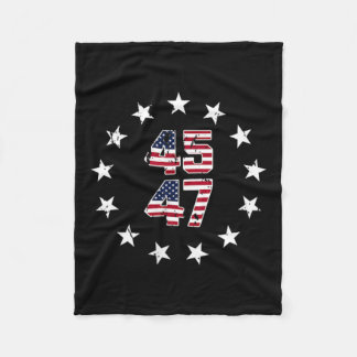 Jezus is mijn redder Trump mijn President Amerikaa Fleece Deken