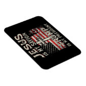 Jezus is mijn redder Trump mijn President Amerikaa Magneet (Rechterzijde)