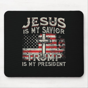 Jezus is mijn redder Trump mijn President Amerikaa Muismat