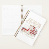 Jezus is mijn redder Trump mijn President Amerikaa Planner (Display)