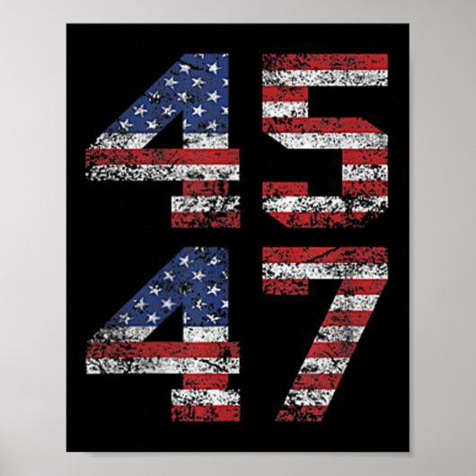 Jezus is mijn redder Trump mijn President Amerikaa Poster (Voorkant)