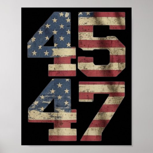 Jezus is mijn redder Trump mijn President Amerikaa Poster (Voorkant)