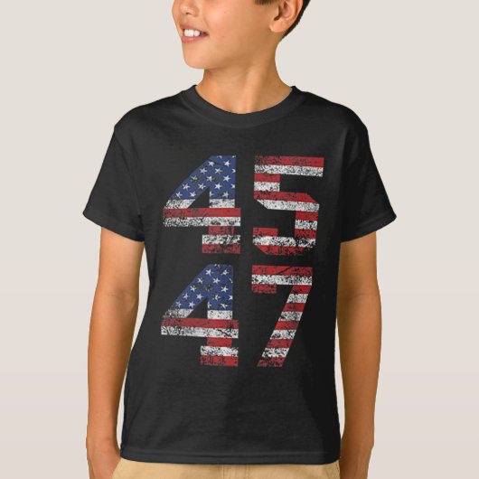 Jezus is mijn redder Trump mijn President Amerikaa T-shirt (Voorkant)