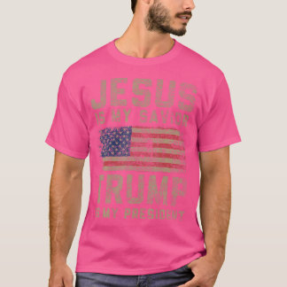 Jezus is mijn redder Trump mijn President T-shirt