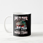 Jezus is mijn Rock Trucker Mok (Links)