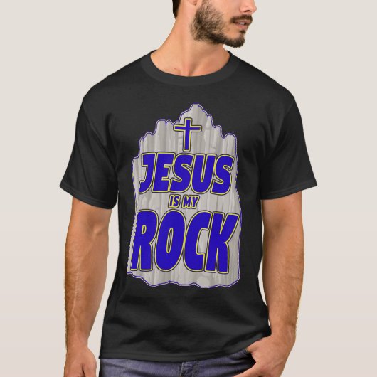 Jezus is mijn Shirt voor Christelijke Mannen (Voorkant)