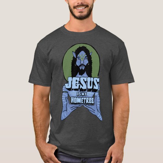 Jezus is mijn stamboom t-shirt (Voorkant)