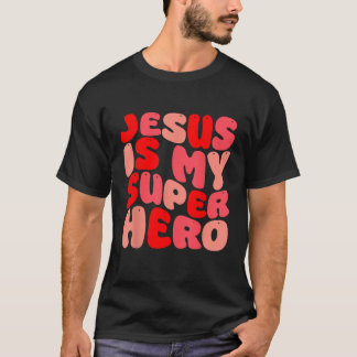 Jezus is mijn superheld Christelijk T-shirt