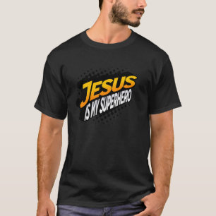 Jezus Is Mijn Superheld Funny Christelijke Religie T-shirt