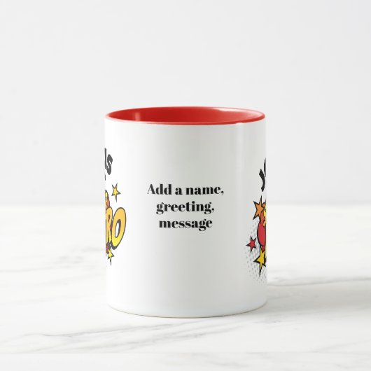 Jezus is mijn superheld persoonlijke Christelijke Mok (Midden)