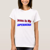 Jezus is mijn superheld t-shirt (Voorkant)