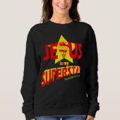 Jezus is mijn Superstar, bijbelvers Trui (Voorkant)