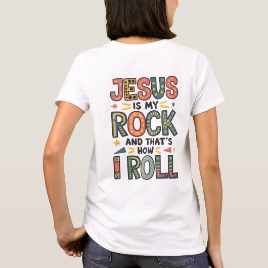 Jezus is mijn T-shirt (Achterkant)