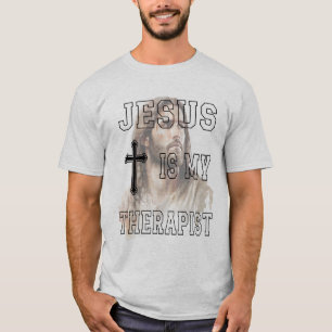 Jezus is mijn Therapeut Klassiek T-shirt