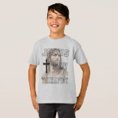 Jezus is mijn Therapeut Klassiek T-shirt (Voorkant volledig)