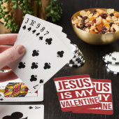 Jezus is mijn Valentijn Christelijk geloof Pokerkaarten (Insitu)