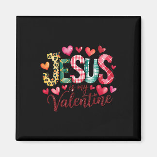 Jezus is mijn Valentijn Christelijk Religieus Hart Magneet