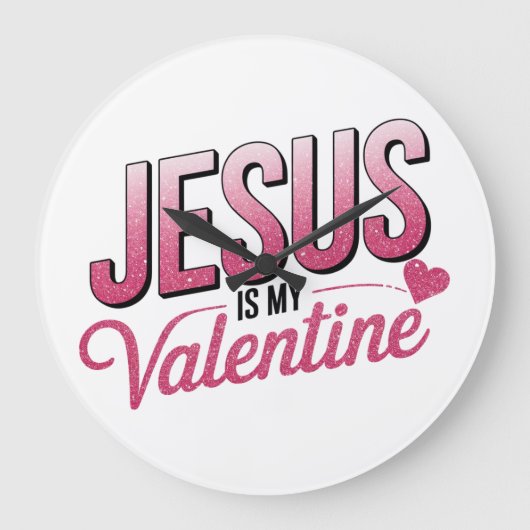 Jezus is mijn Valentijn Grote Klok (Voorkant)