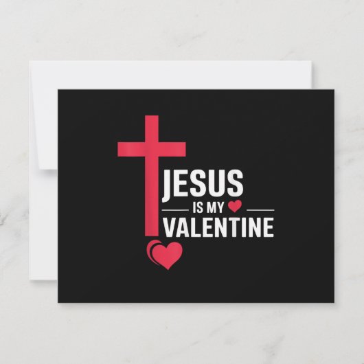 Jezus is mijn Valentijn Kaart (Voorkant)