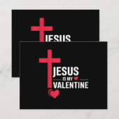 Jezus is mijn Valentijn Kaart (Voorkant / Achterkant)