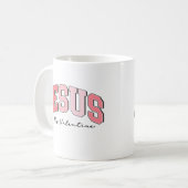 Jezus is mijn Valentijn Koffiemok (Voorkant links)