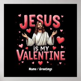 Jezus is mijn Valentijn: liefde vieren met geloof Poster