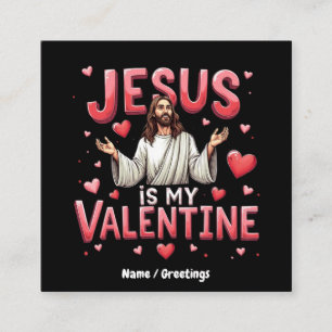 Jezus is mijn Valentijn: liefde vieren met geloof Vierkante Visitekaartje