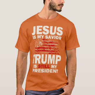 Jezus is mijn Verlosser is nog steeds mijn Preside T-shirt