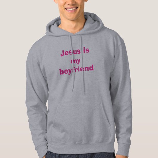 Jezus is mijn vriend  hoodie (Voorkant)