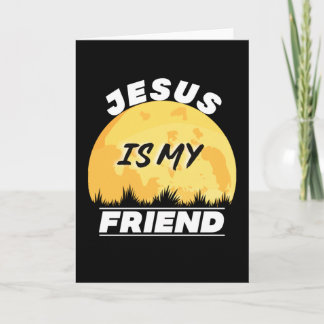 Jezus is mijn vriendinnetje verse citaat kaart