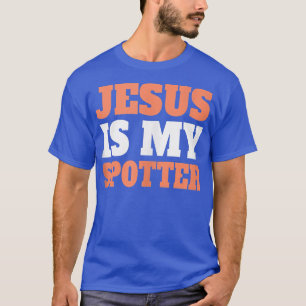Jezus is m'n Christelijke gym-werkout grappig. T-shirt