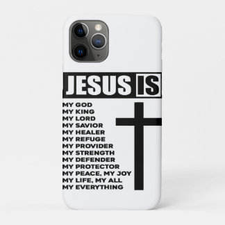 Jezus is m'n hele God Savior C Case-Mate iPhone Case